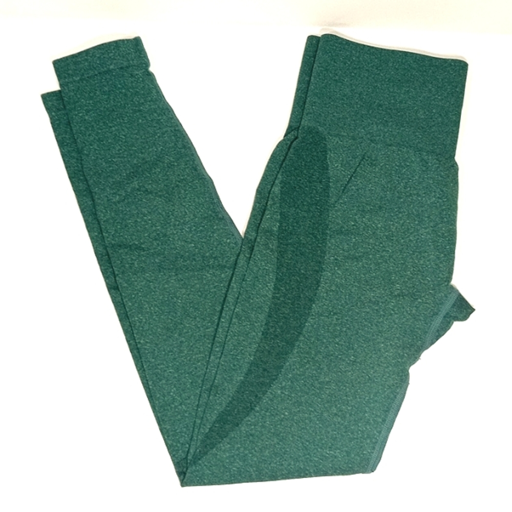 Green compressed leggings new never worn